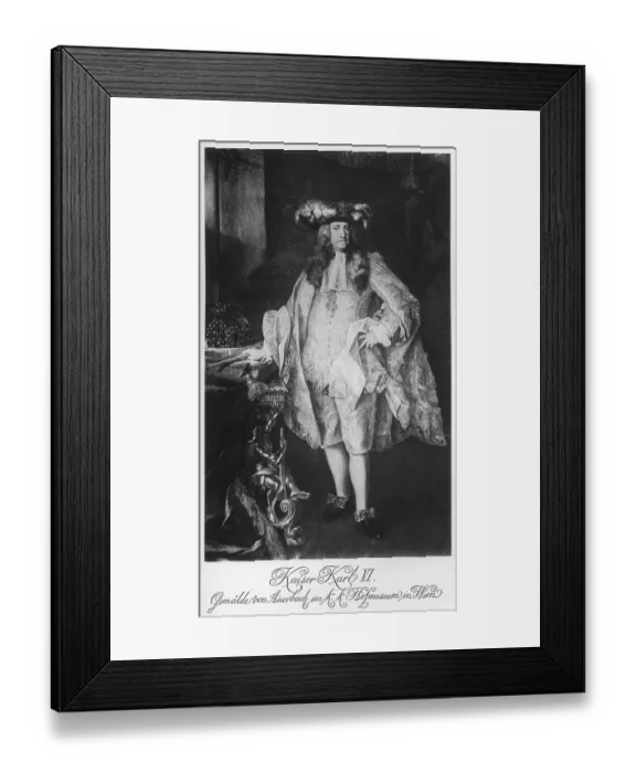 Framed Print : Emperor Charles VI