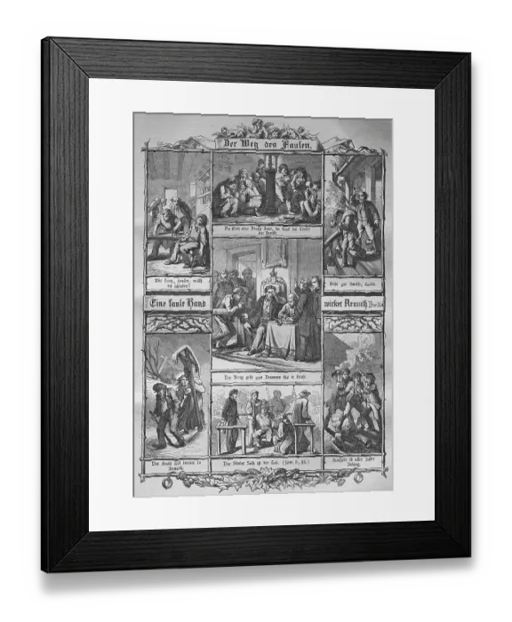 Framed Print : About the Christian perfection