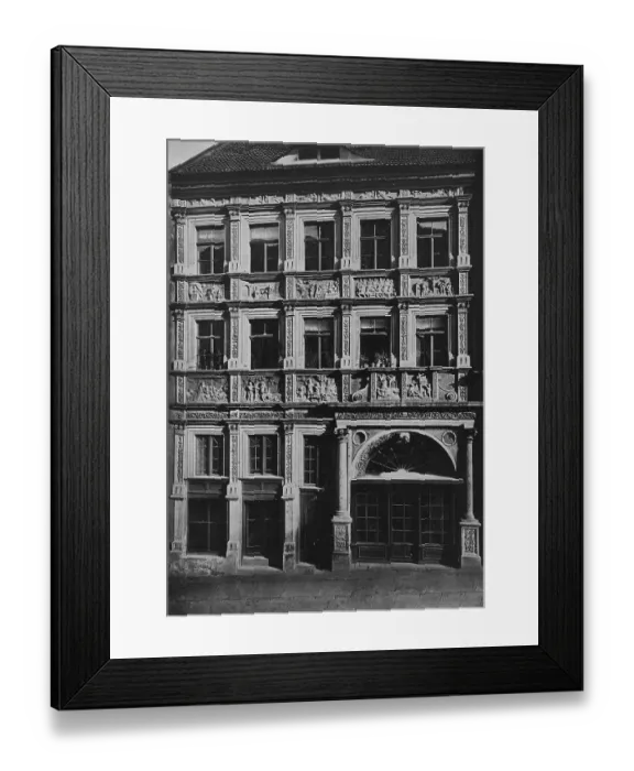 Framed Print : House in the Neissestrasse, Goerlitz Framed Print : House in the Neissestrasse, Goerlitz