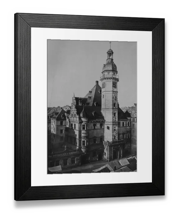 Framed Print : City hall of Altenburg, Thuringia Framed Print : City hall of Altenburg, Thuringia