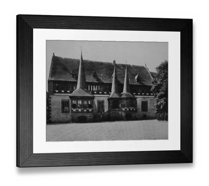 Framed Print : City hall of Einbeck, Lower Saxony Framed Print : City hall of Einbeck, Lower Saxony