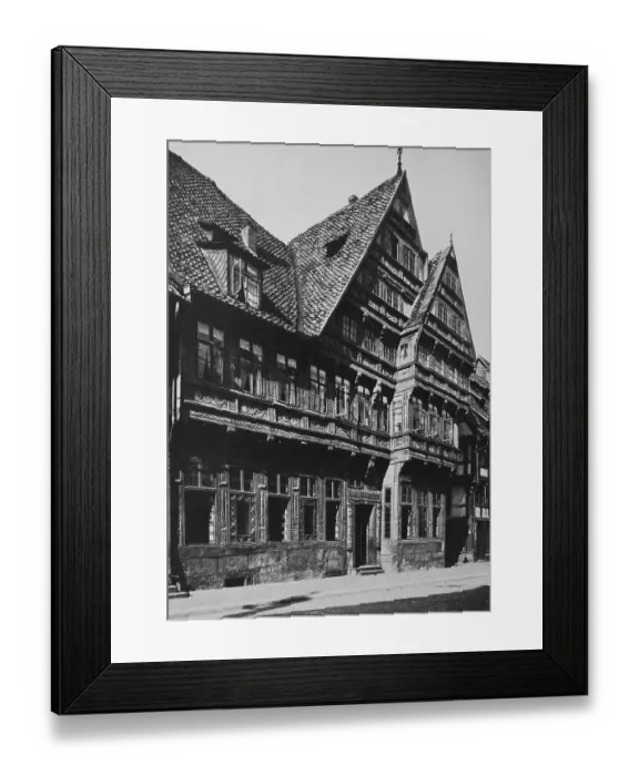 Framed Print : House in the Ostertstrasse, Hildesheim