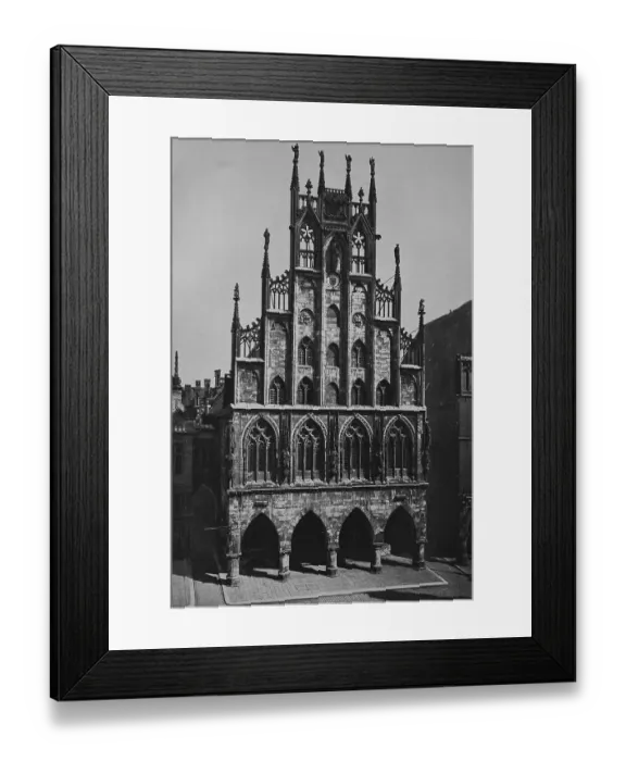 Framed Print : City hall of Muenster, North Rhine-Westphalia Framed Print : City hall of Muenster, North Rhine-Westphalia