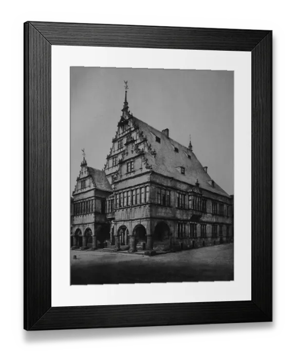 Framed Print : City hall of Paderborn, North Rhine-Westphalia Framed Print : City hall of Paderborn, North Rhine-Westphalia