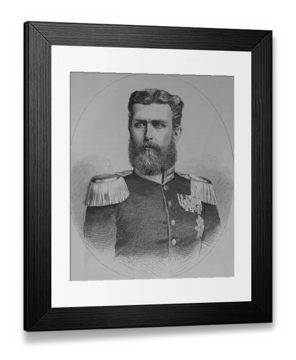 Framed Print : Leopold, Prince of Hohenzollern Framed Print : Leopold, Prince of Hohenzollern
