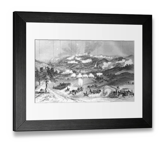 Framed Print : Battle of Woerth, also known as Battle of Reichshoffen