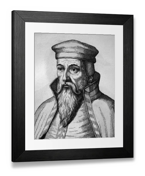 Framed Print : Joachim Camerarius the Elder, humanist and poet Framed Print : Joachim Camerarius the Elder, humanist and poet