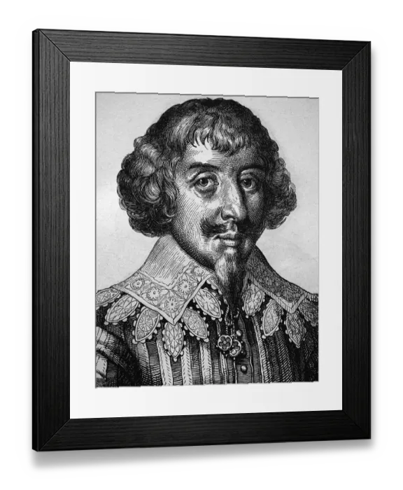 Framed Print : Martin Opitz von Boberfeld, German poet of the Baroque Framed Print : Martin Opitz von Boberfeld, German poet of the Baroque