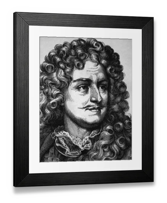 Framed Print : Frederick William, Elector of Brandenburg