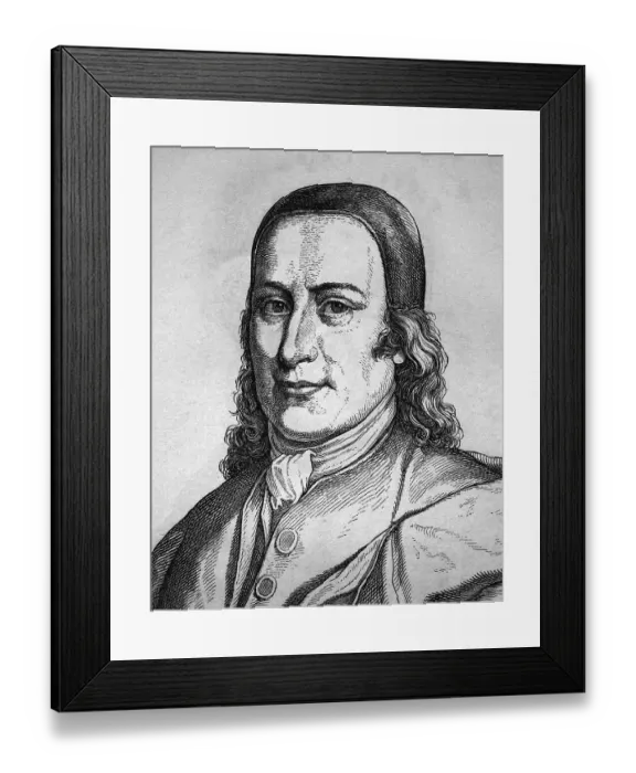 Framed Print : Nikolaus Ludwig von Zinzendorf Framed Print : Nikolaus Ludwig von Zinzendorf