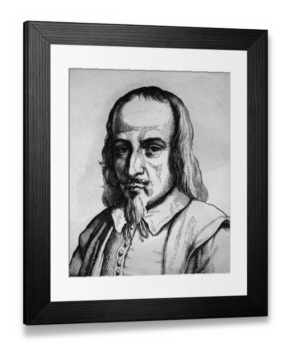 Framed Print : Jacob Boehme, 1575 - 1624, mystic