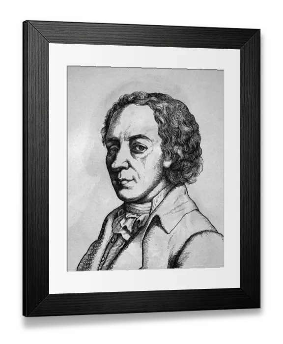 Framed Print : Johann Elert Bode, 1747 - 1826