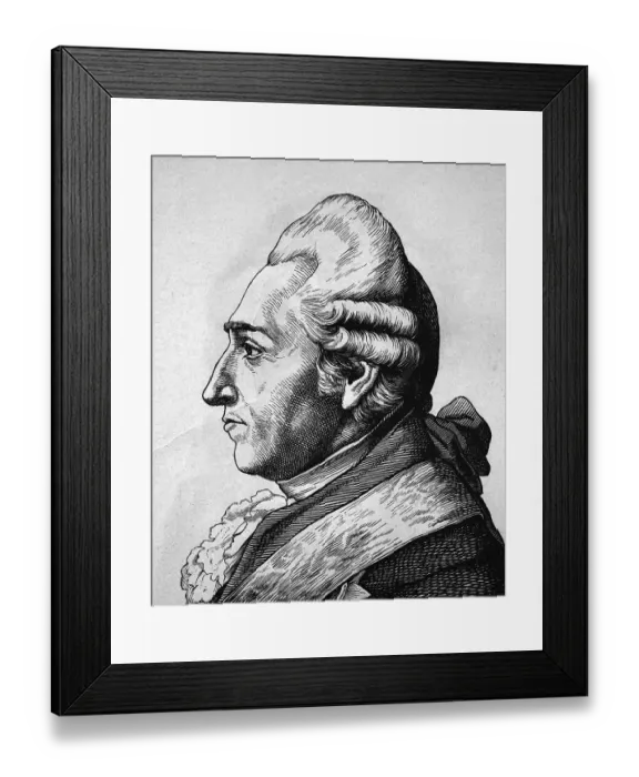 Framed Print : Ewald Friedrich Graf von Herzberg Framed Print : Ewald Friedrich Graf von Herzberg