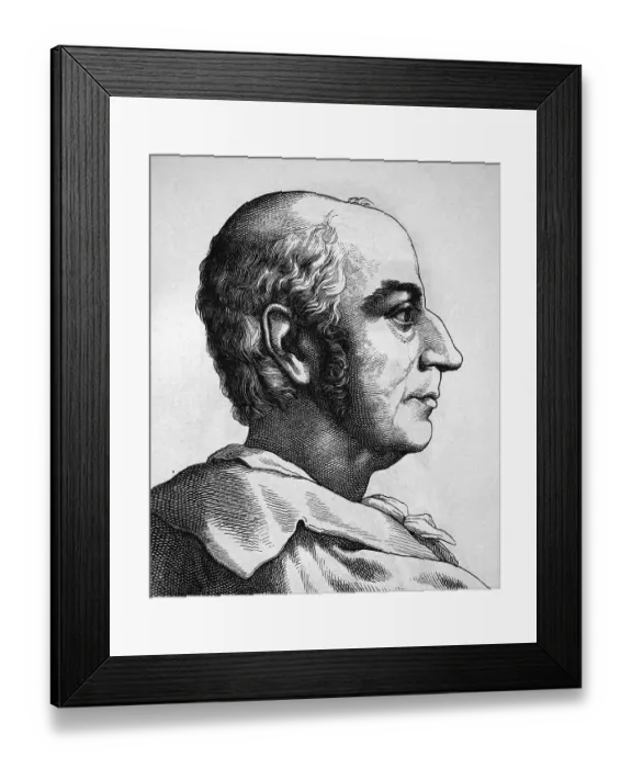 Framed Print : Johann Heinrich Jung-Stilling, 1740 - 1817