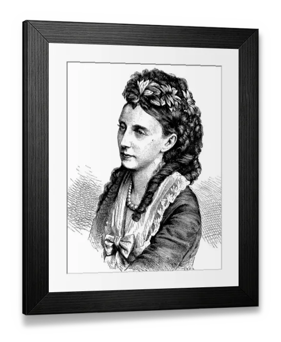 Framed Print : Olga Nikolaevna Romanova, Russian Grand Duches Framed Print : Olga Nikolaevna Romanova, Russian Grand Duches