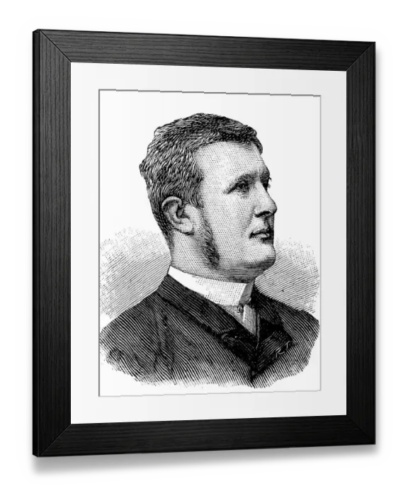 Framed Print : Alexander Sandor Wekerle, 1848 - 1921