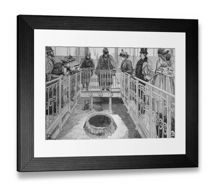 Framed Print : Inauguration of the new water supply line Framed Print : Inauguration of the new water supply line