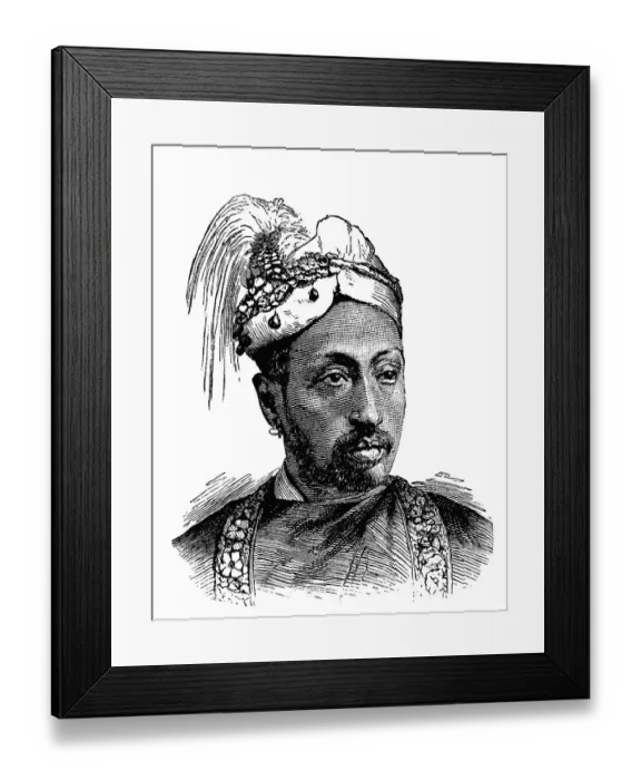 Framed Print : Sir Rama Varma, Maharaja of Travancore