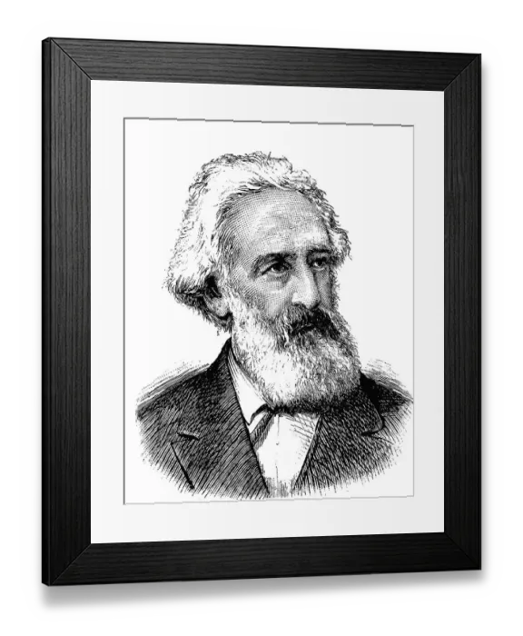 Framed Print : Friedrich Adolf Ferdinand von Flotow