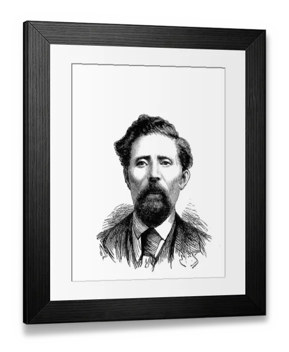 Framed Print : James Carey, Member of the Invincible Brotherhood