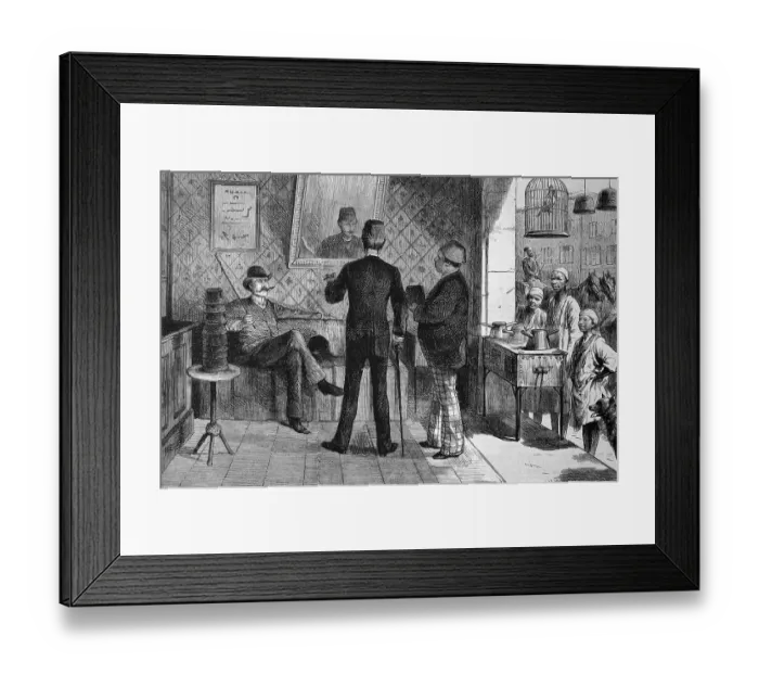 Framed Print : English officiers in the Egyptian service Framed Print : English officiers in the Egyptian service