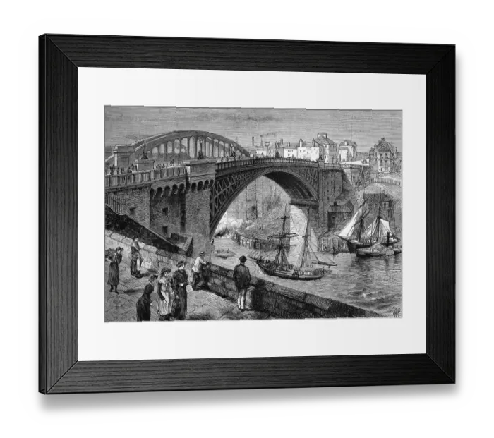 Framed Print : Sunderland bridge over the river Wear Framed Print : Sunderland bridge over the river Wear