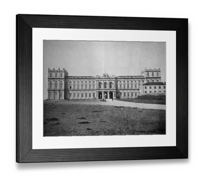 Framed Print : One of the first autotypes of the Royal Palace in Lisbon Framed Print : One of the first autotypes of the Royal Palace in Lisbon