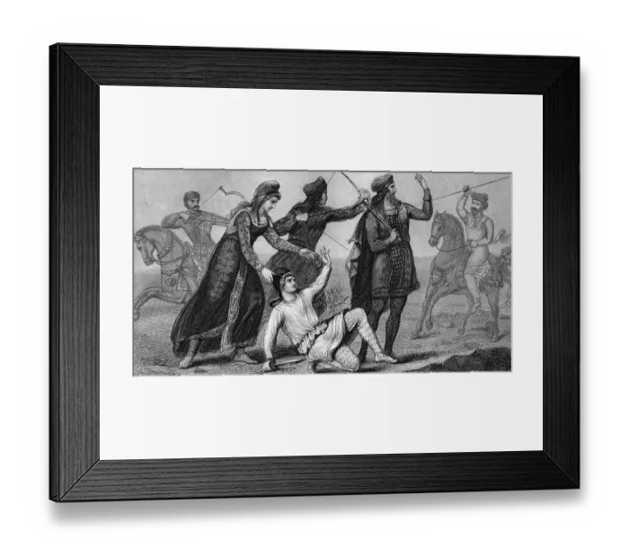 Framed Print : Fashion, costumes from the ancient times