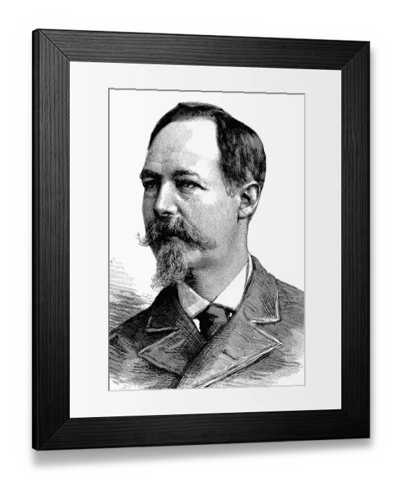 Framed Print : Louis Philippe Albert d'Orleans Framed Print : Louis Philippe Albert d'Orleans
