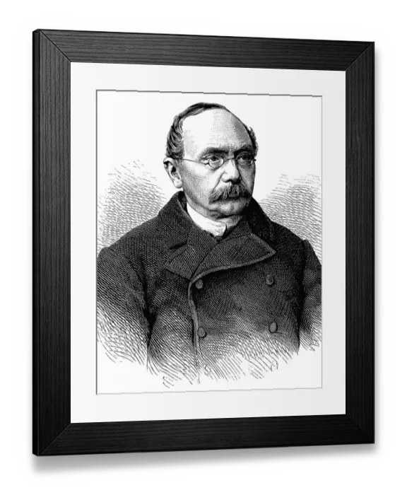 Framed Print : Leopold Hasner, Ritter von Artha Framed Print : Leopold Hasner, Ritter von Artha