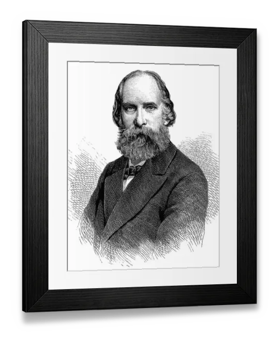 Framed Print : Franz Nissl, 1860-1919, German neurologist and psychiatrist Framed Print : Franz Nissl, 1860-1919, German neurologist and psychiatrist