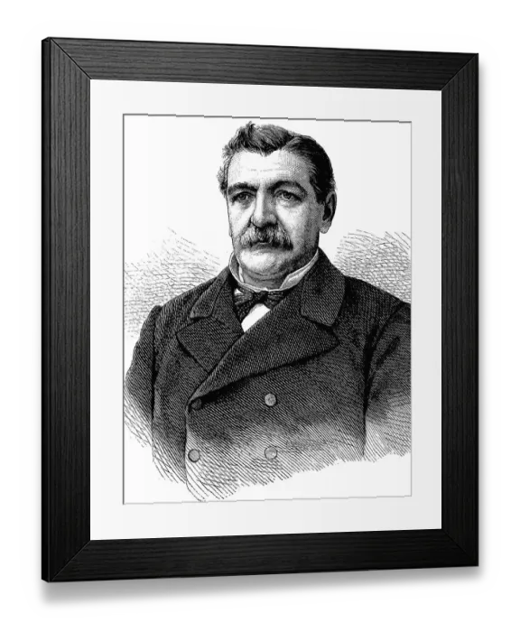 Framed Print : Domingo Santa Maria Gonzalez, 1824-1889 Framed Print : Domingo Santa Maria Gonzalez, 1824-1889