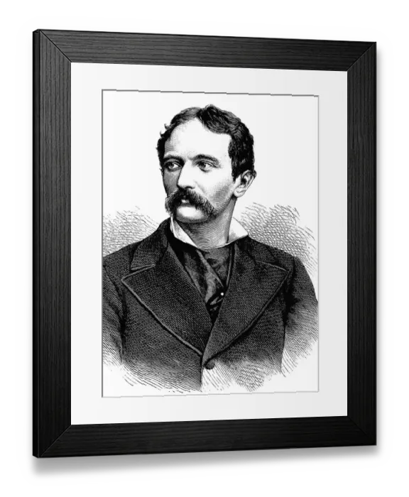 Framed Print : Arrigo Boito, 1842-1918, Italian writer and composer Framed Print : Arrigo Boito, 1842-1918, Italian writer and composer