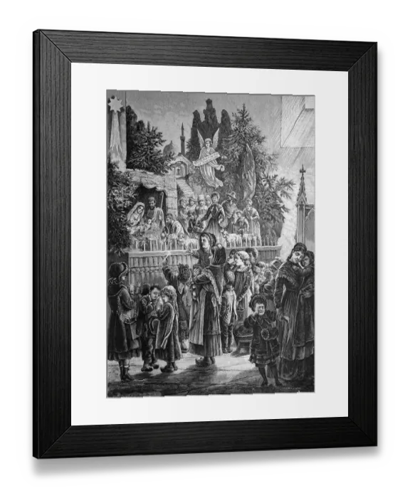 Framed Print : Christmas festival in Muensterland Framed Print : Christmas festival in Muensterland