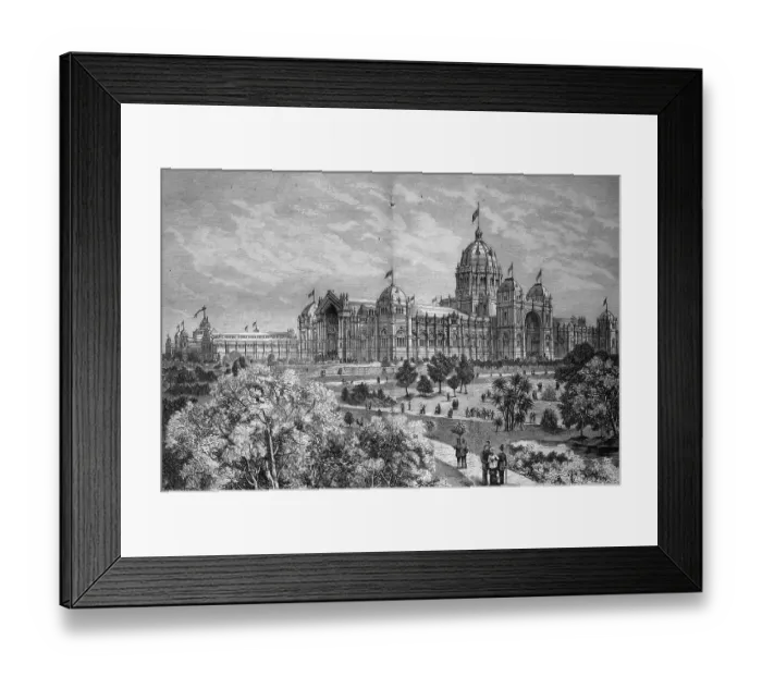 Framed Print : Main building of the World's Fair International Exhibition of Arts Framed Print : Main building of the World's Fair International Exhibition of Arts