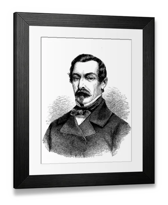 Framed Print : Napoleon III, Charles Louis Napoleon Bonaparte Framed Print : Napoleon III, Charles Louis Napoleon Bonaparte