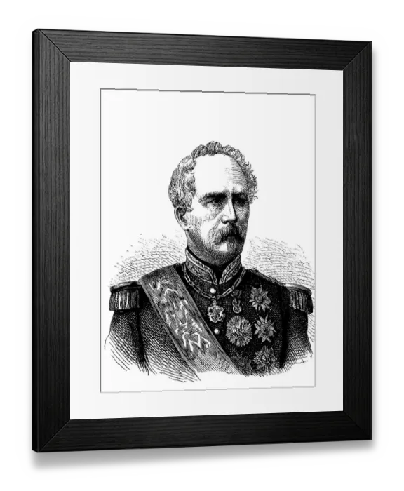 Framed Print : Marshal Patrice de Mac-Mahon, 1808 - 1893