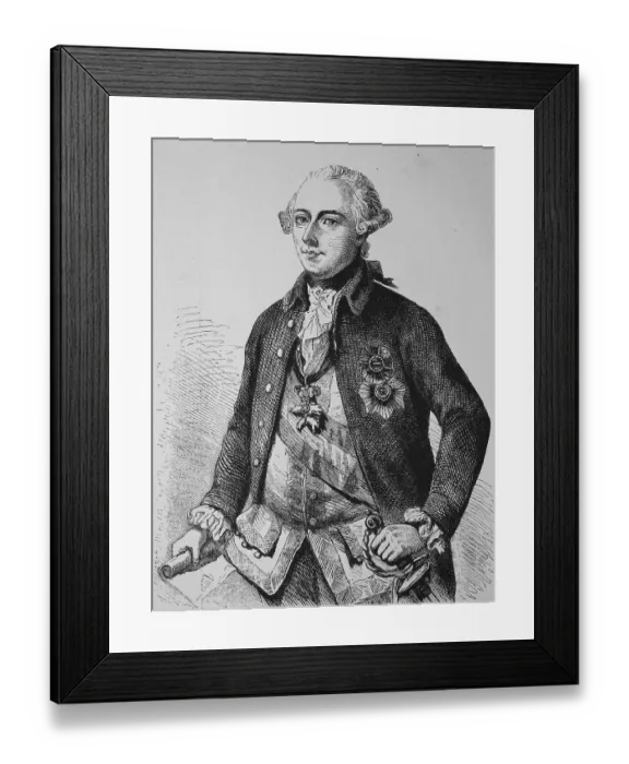 Framed Print : Joseph II of Austria, 1741 - 1790