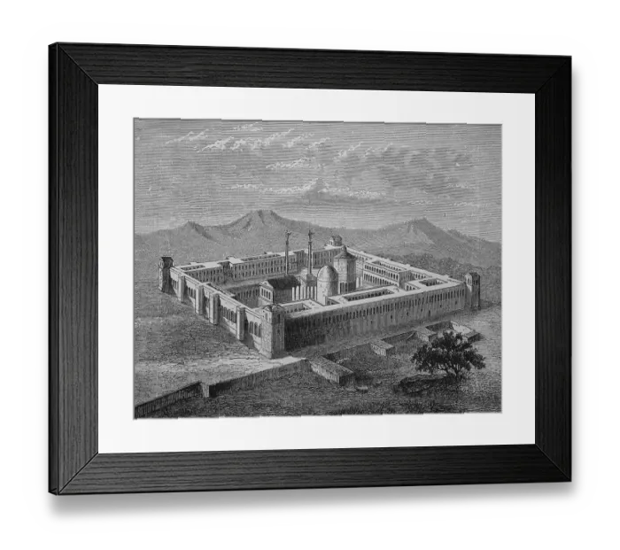 Framed Print : Diocletian's Palace in Salona