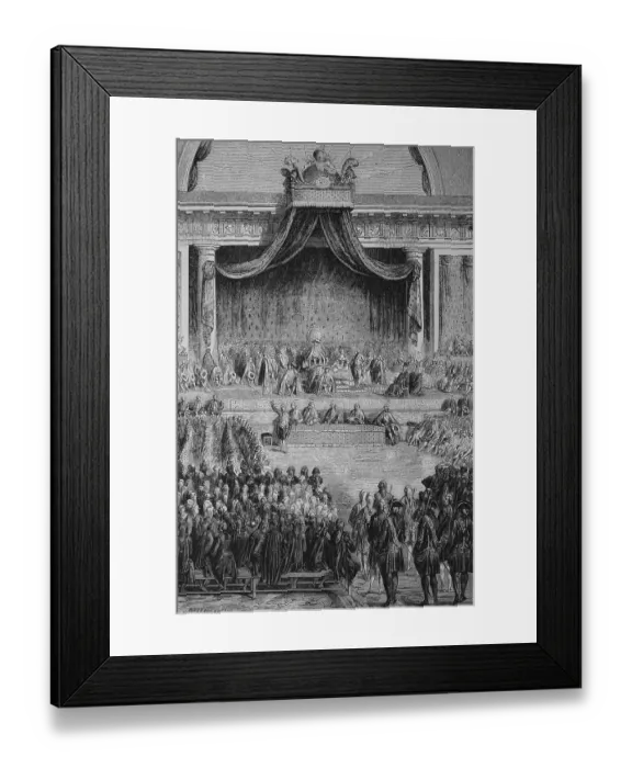 Framed Print : Assembly of Versailles, France Framed Print : Assembly of Versailles, France