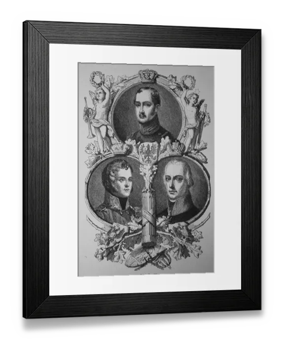 Framed Print : The Holy Alliance of 26.09.1815: Emperor Alexander of Russia Framed Print : The Holy Alliance of 26.09.1815: Emperor Alexander of Russia