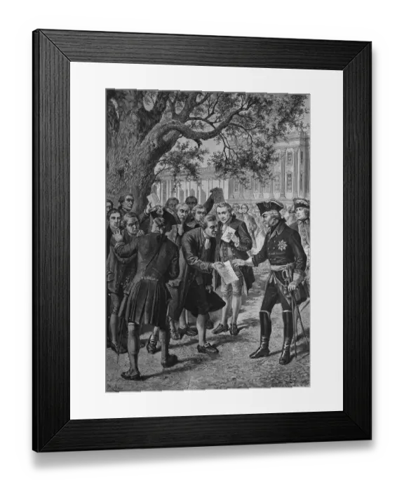 Framed Print : Historical engraving, Frederick the Great Framed Print : Historical engraving, Frederick the Great