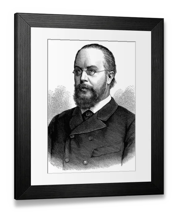 Framed Print : William Scherer, 1841 - 1886, Austrian Germanist Framed Print : William Scherer, 1841 - 1886, Austrian Germanist