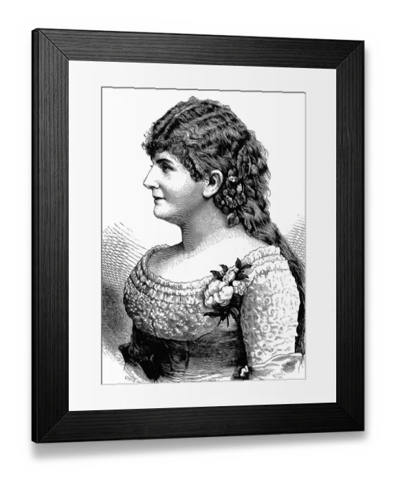 Framed Print : Kathi Frank, artists in the monarchy of Austria - Hungary Framed Print : Kathi Frank, artists in the monarchy of Austria - Hungary