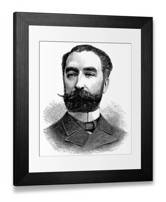 Framed Print : Marie Francois Sadi Carnot, 1837-1894 Framed Print : Marie Francois Sadi Carnot, 1837-1894