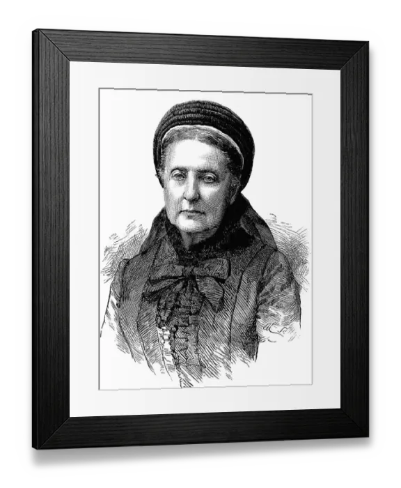 Framed Print : Princess Clementine of Saxe-Coburg Framed Print : Princess Clementine of Saxe-Coburg