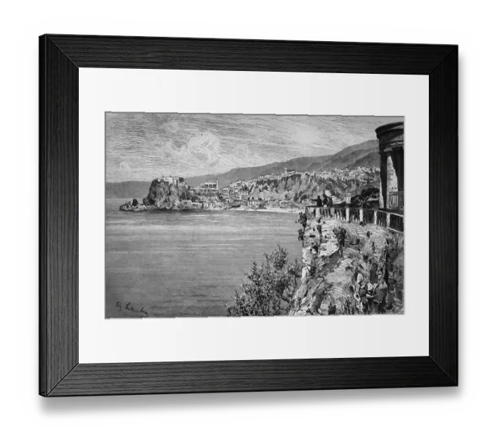 Framed Print : The town of Scilla, province of Reggio Calabria Framed Print : The town of Scilla, province of Reggio Calabria