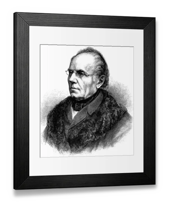 Framed Print : Johann Christian Lobe, 1797-1881 Framed Print : Johann Christian Lobe, 1797-1881
