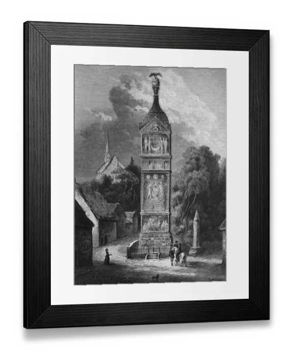 Framed Print : Igeler Saeule column, Trier, Rhineland-Palatinate Framed Print : Igeler Saeule column, Trier, Rhineland-Palatinate