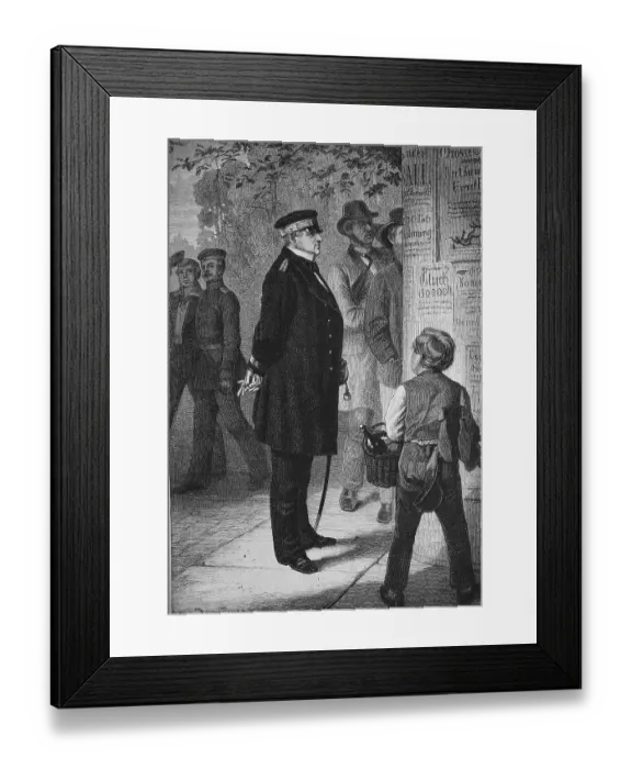 Framed Print : Prince Adalberg, Prince Heinrich Wilhelm Adalbert of Prussia